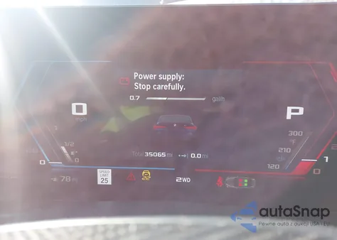 2025 BMW M4 Competition xDrive z USA, uszkodzony, nr VIN WBS33HK08SCT35579